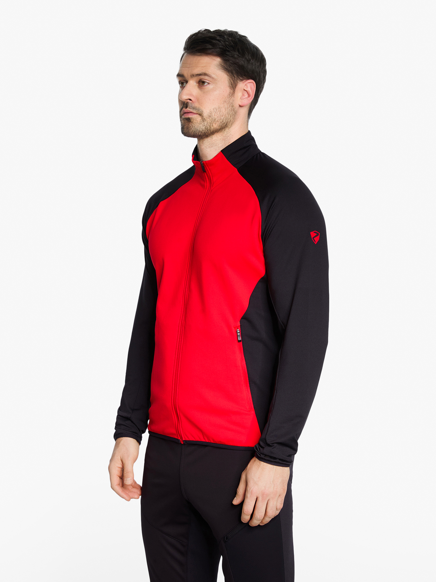 Ziener Jodio Midlayer red 4