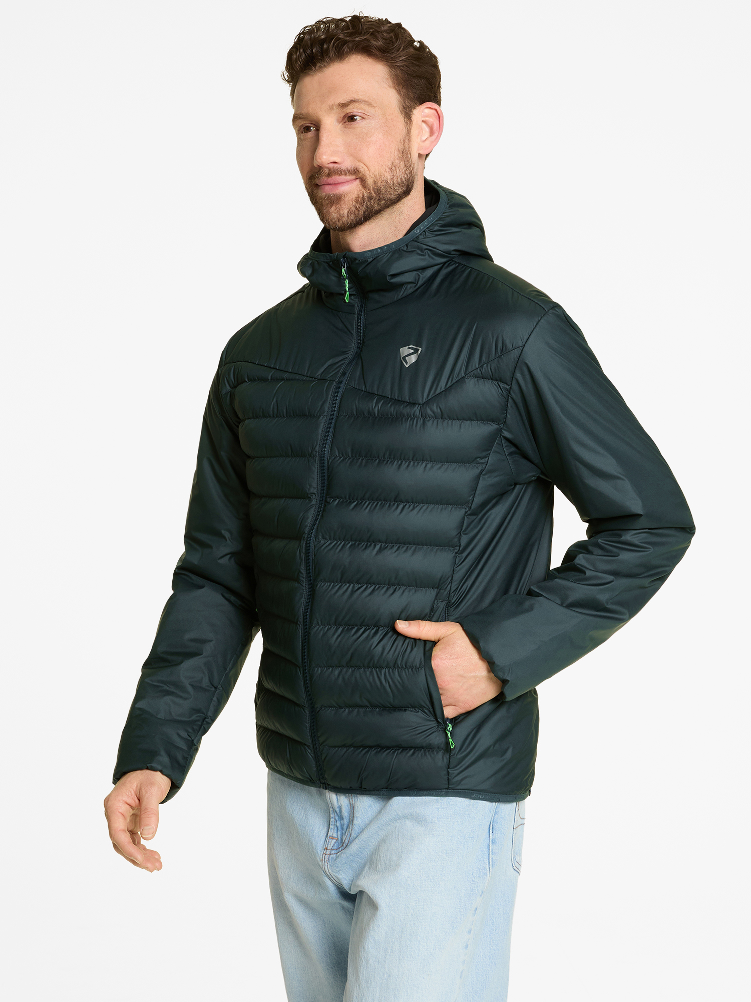 Ziener Nantano Down Jacket dark jungle 4