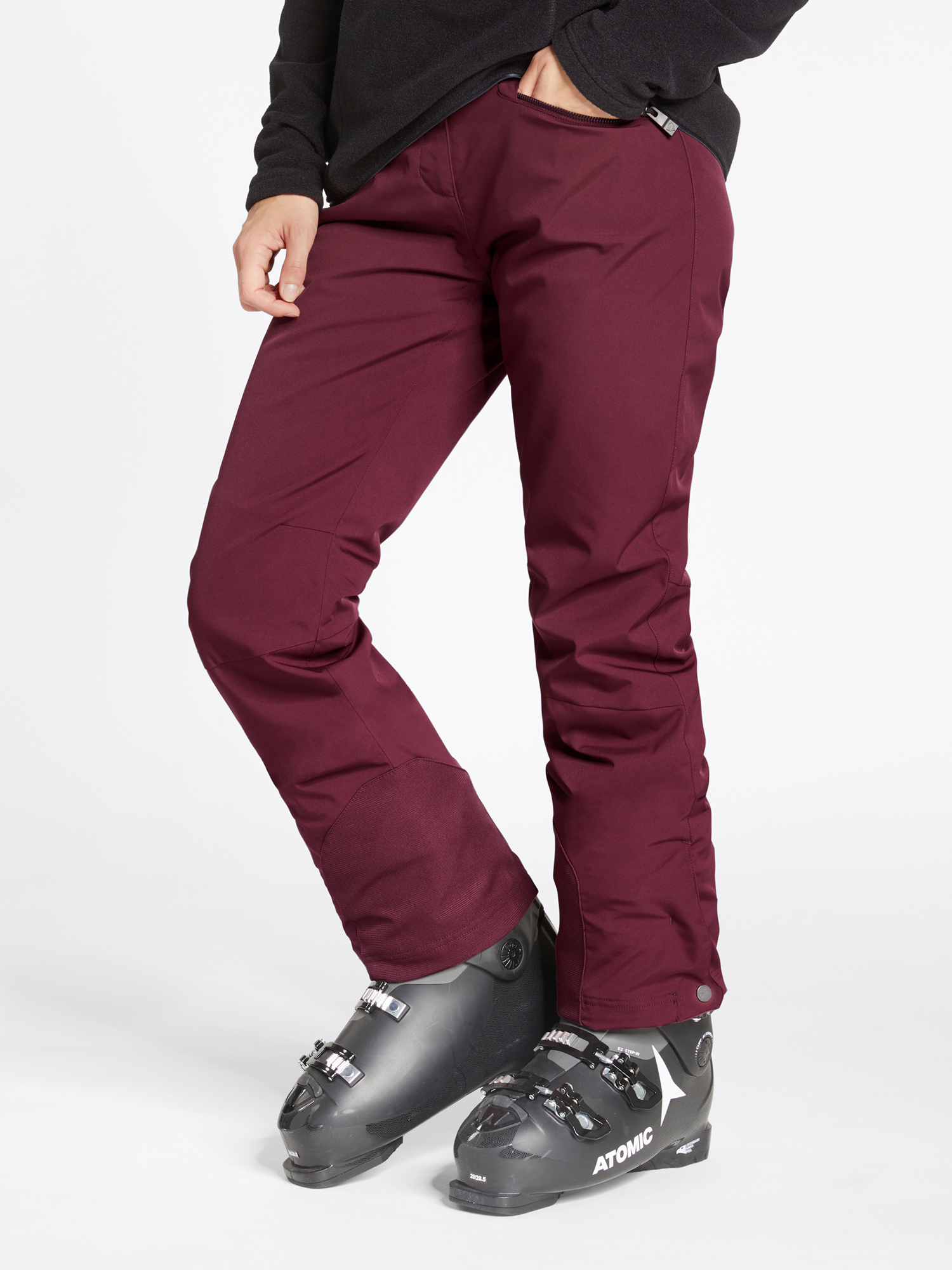Ziener W Tilla Pants velvet red red 4