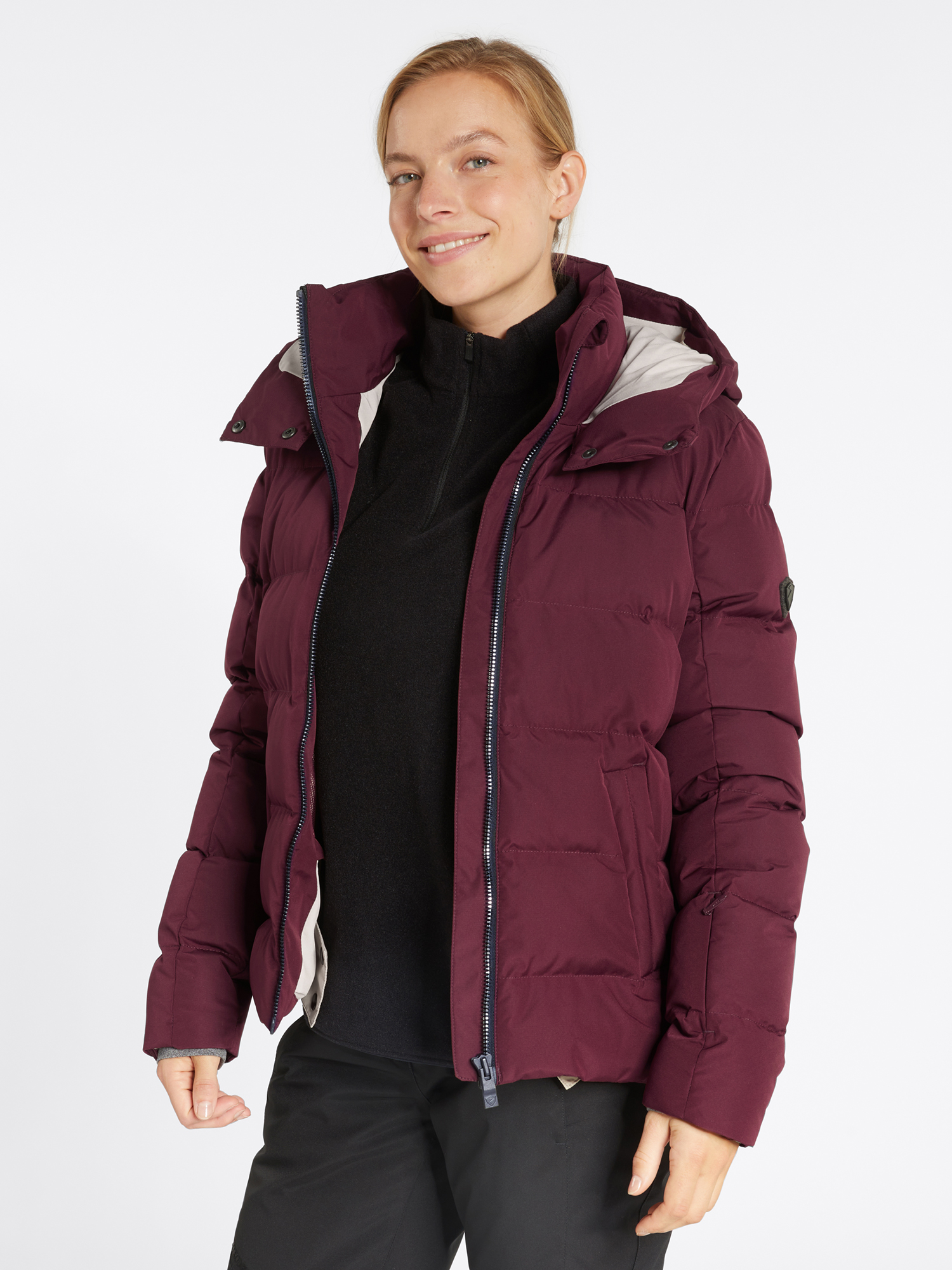 Ziener W Tusja Jacket velvet red red 4