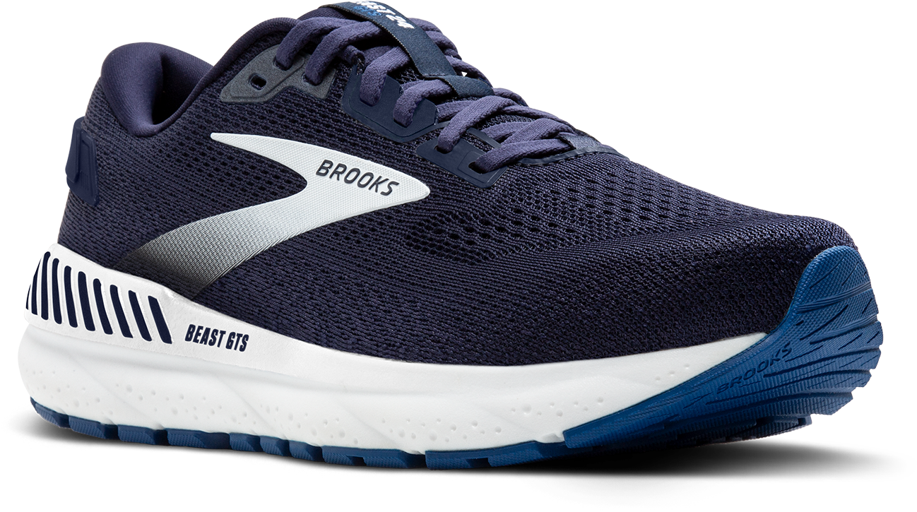 Brooks Beast GTS 24 peacoat/true navy/white white 5