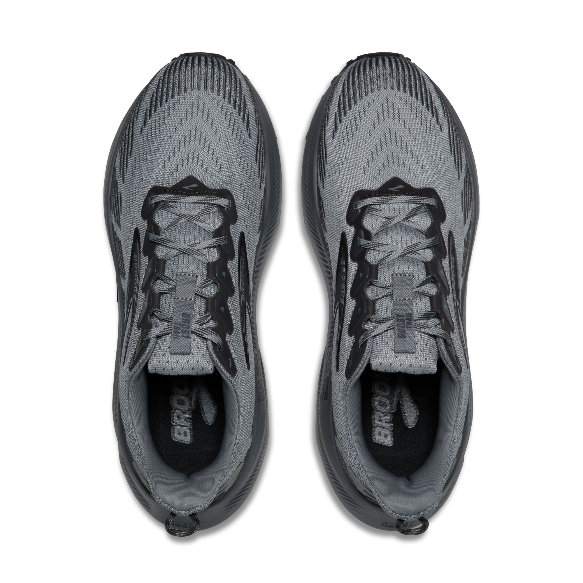 Brooks Ghost Trail gray/gray/blackened pearl 5