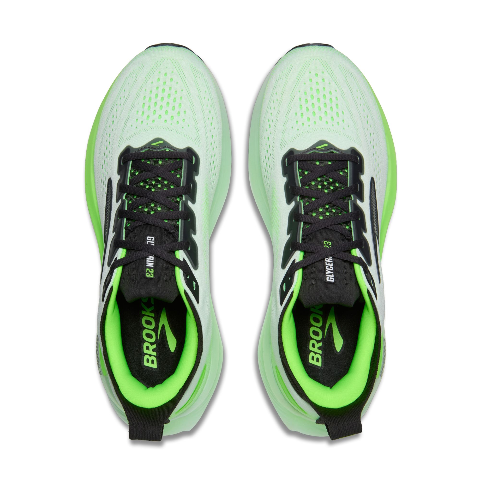 Brooks Glycerin 23 white/phantom/green gecko 5