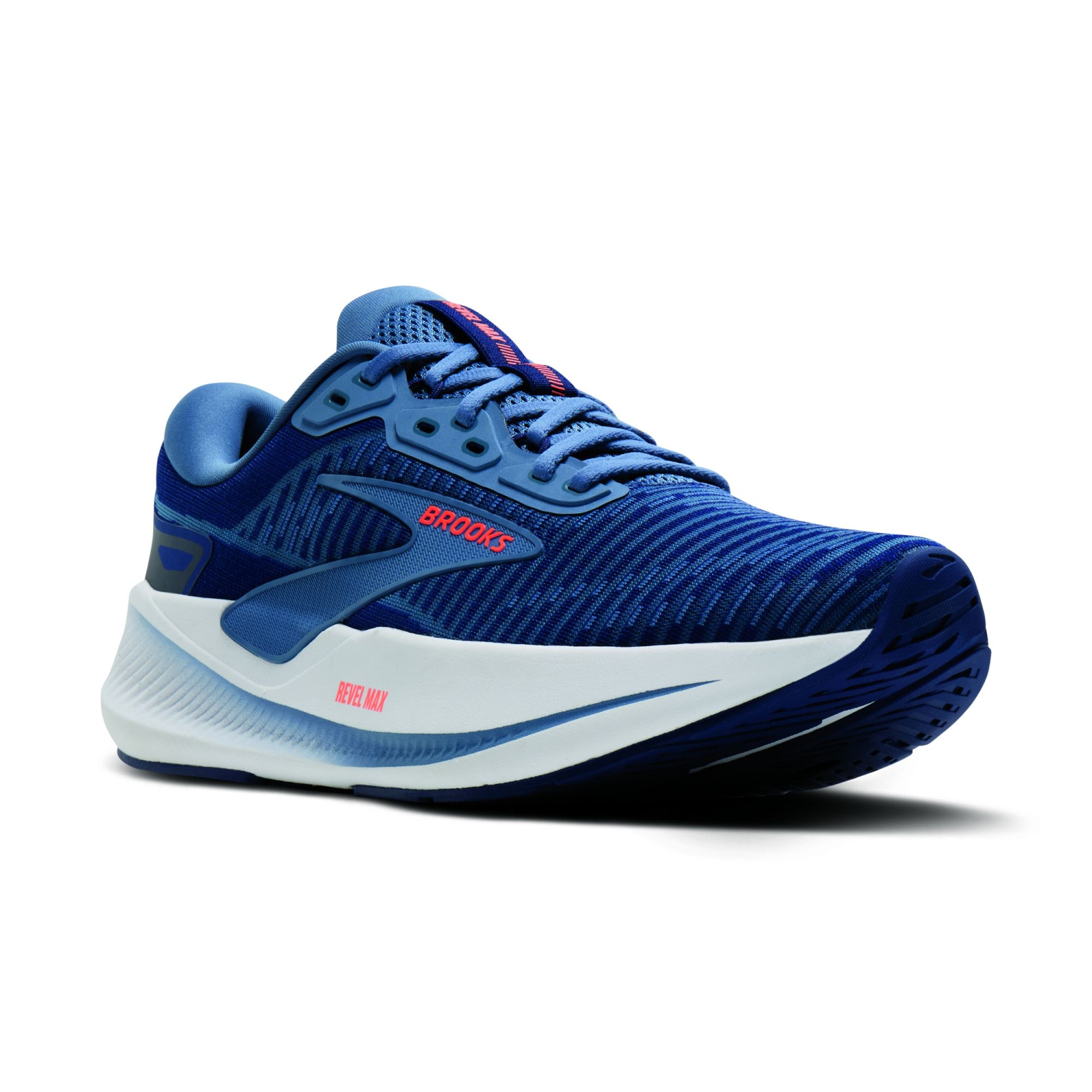 Brooks Revel Max beacon blue/moonlight/orange 5