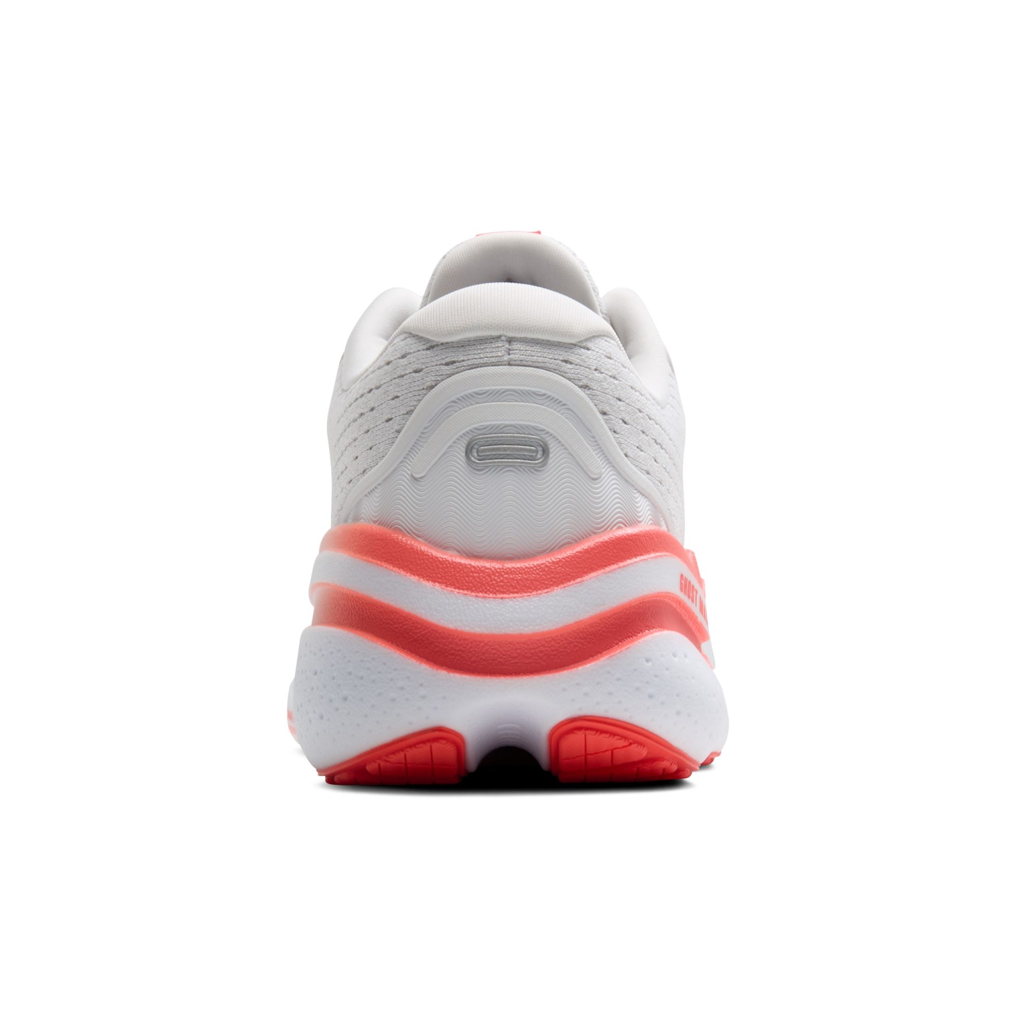 Brooks W Ghost Max 2 white/hot coral coral 5