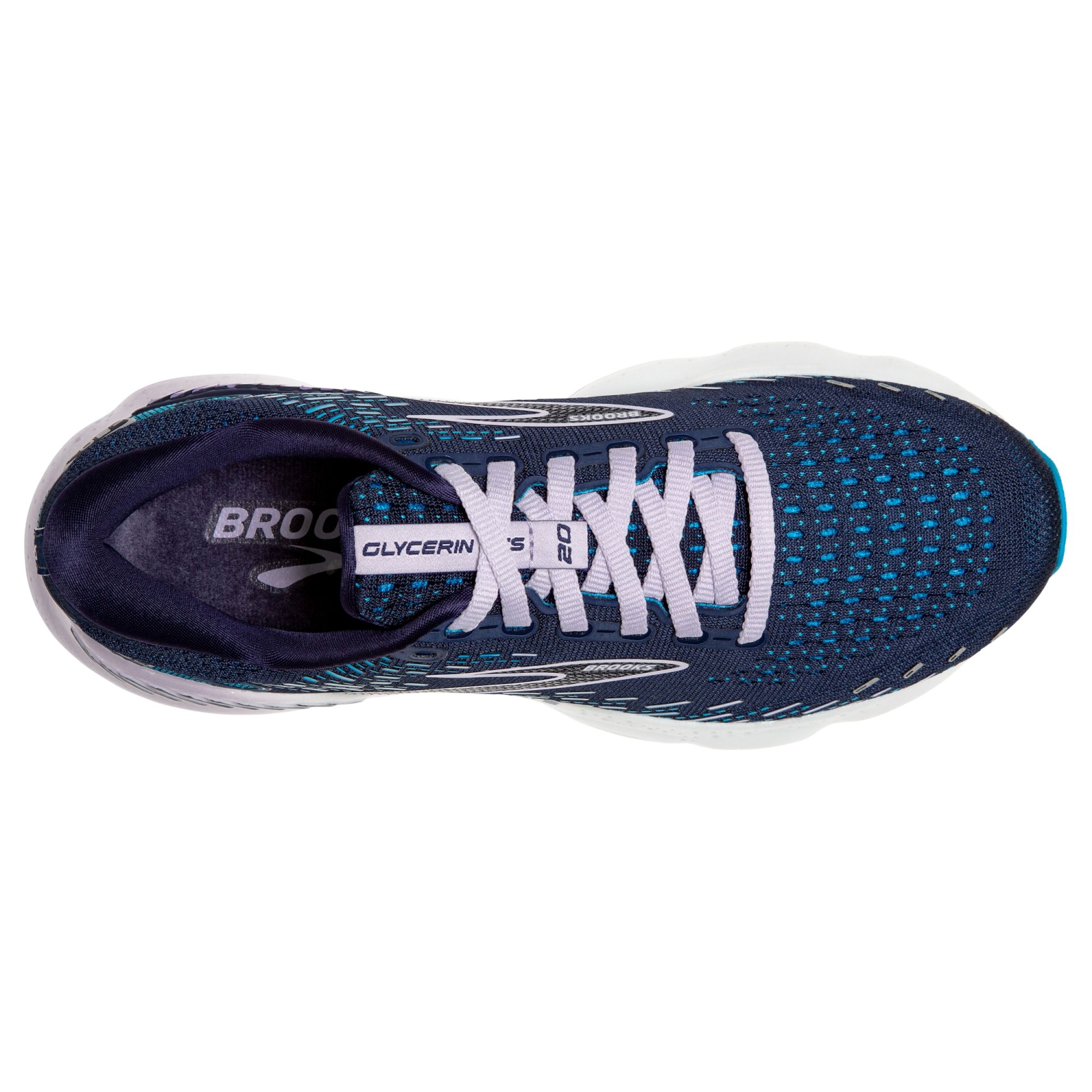 Brooks W Glycerin GTS 20 peacoat/ocean/pastel lilac lilac 5