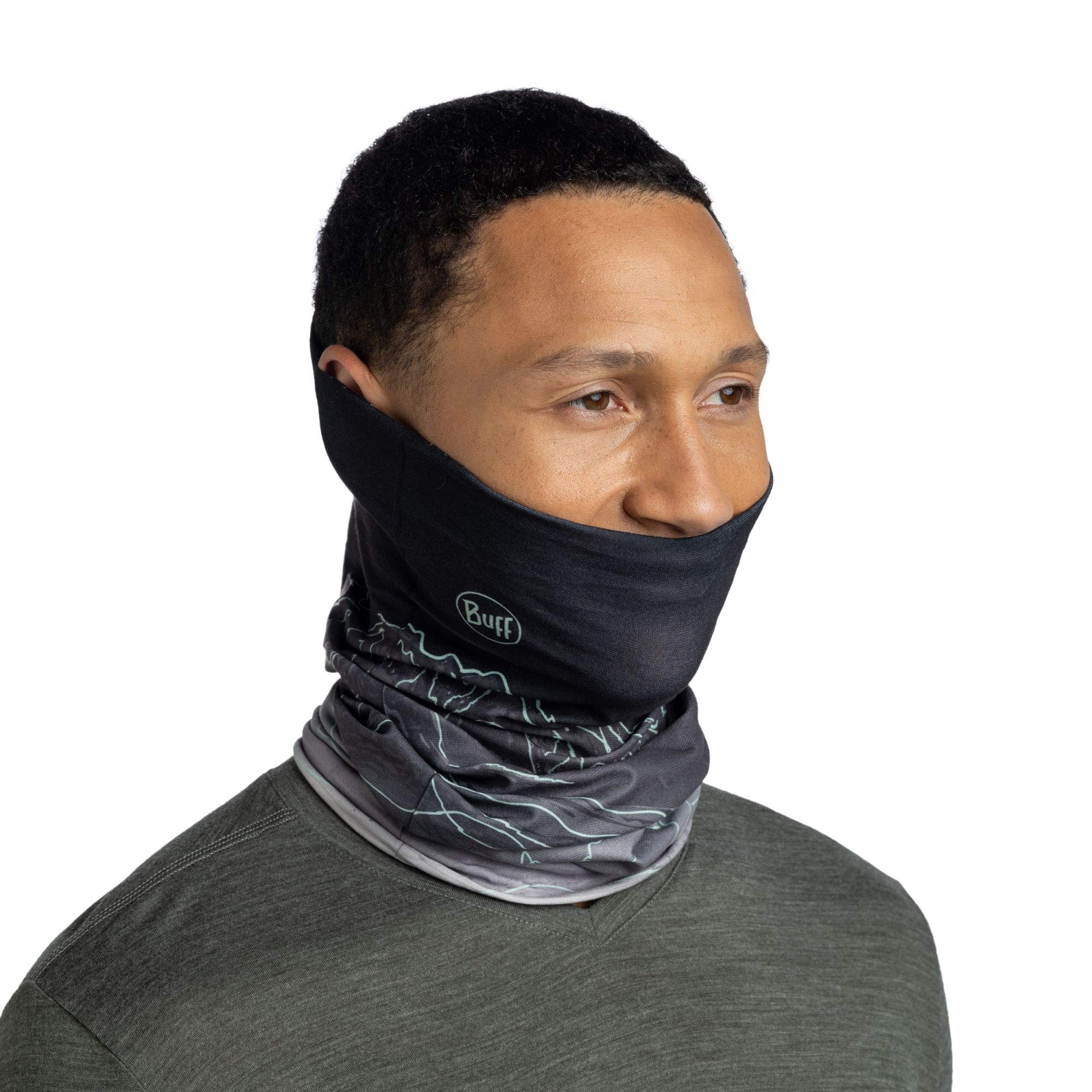 Buff Original EcoStretch Multifunktionstuch unal grey 5