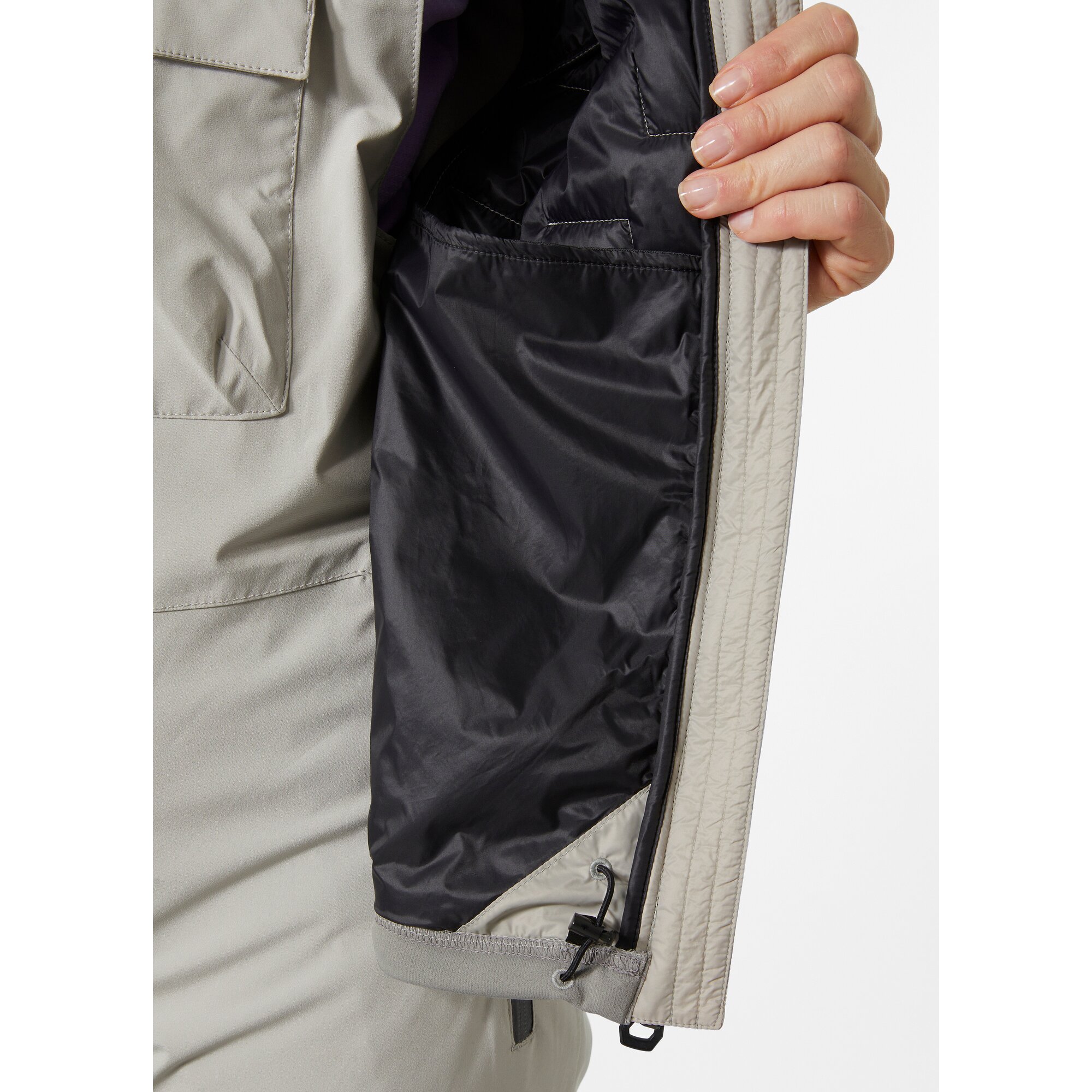 Helly Hansen W Lifaloft Hybrid Insulator Jacket mellow grey grey 5