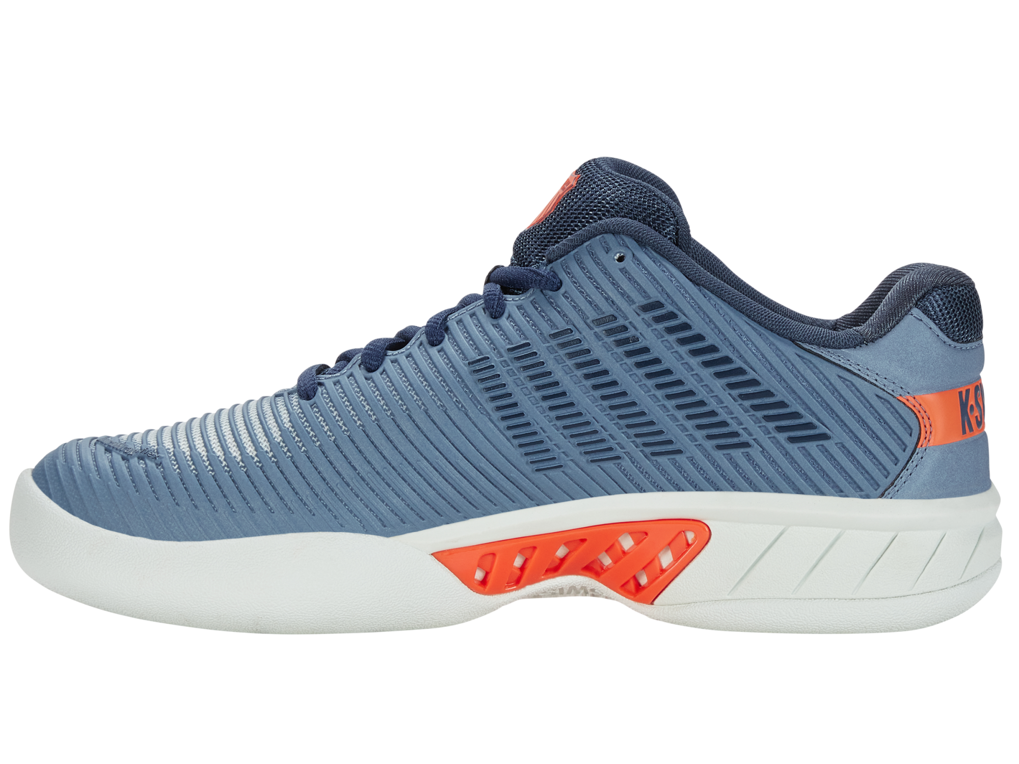 K-Swiss Hypercourt Express 2 Carpet windward blue/orion blue/scarlett ibis scarlet 5