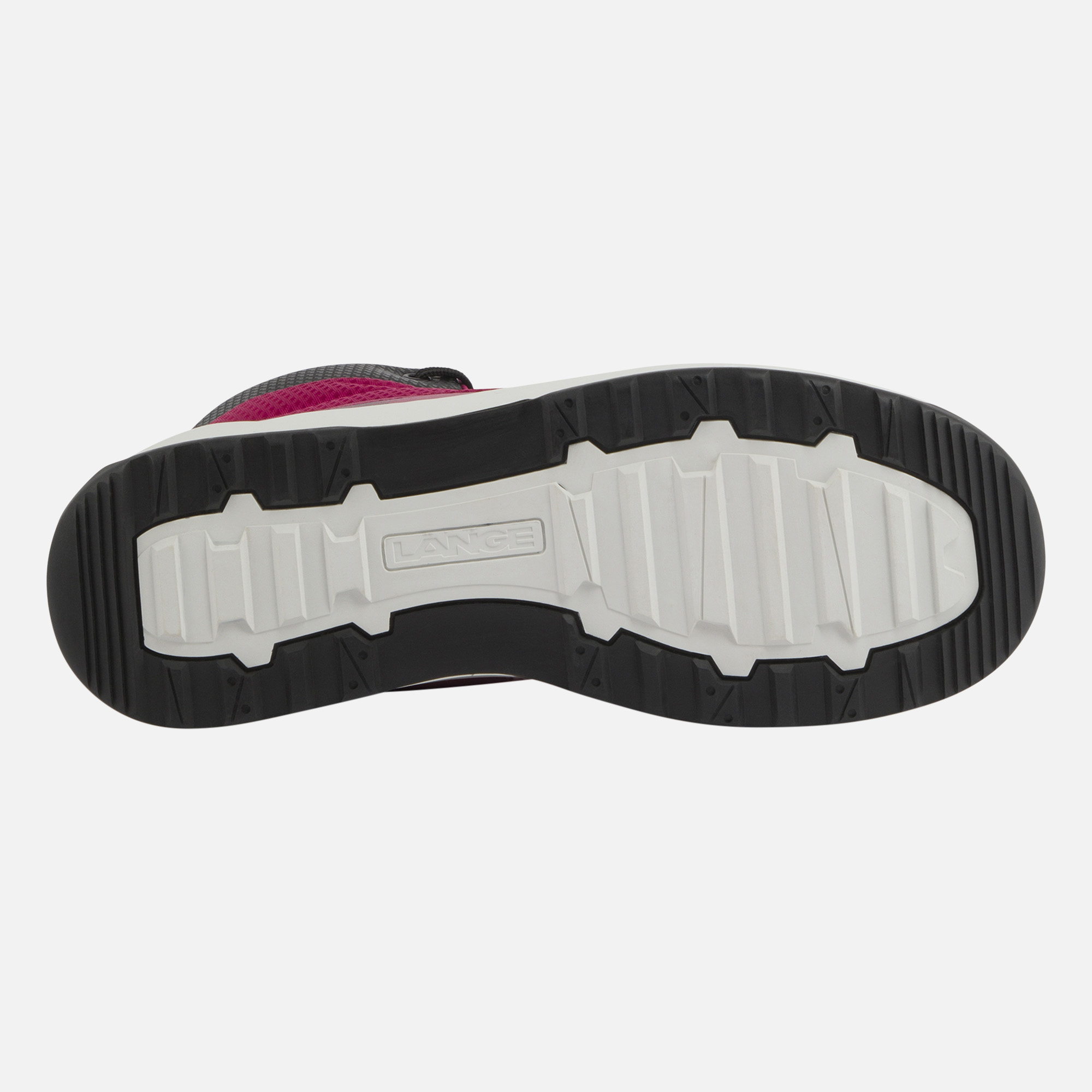 Lange Podium Retro Schuh pink/white white 5