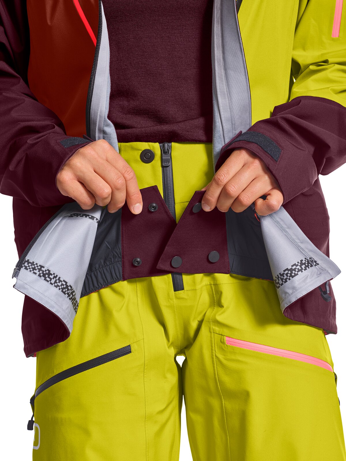 Ortovox W 3L Deep Shell Jacket autumn leaves autumn 5
