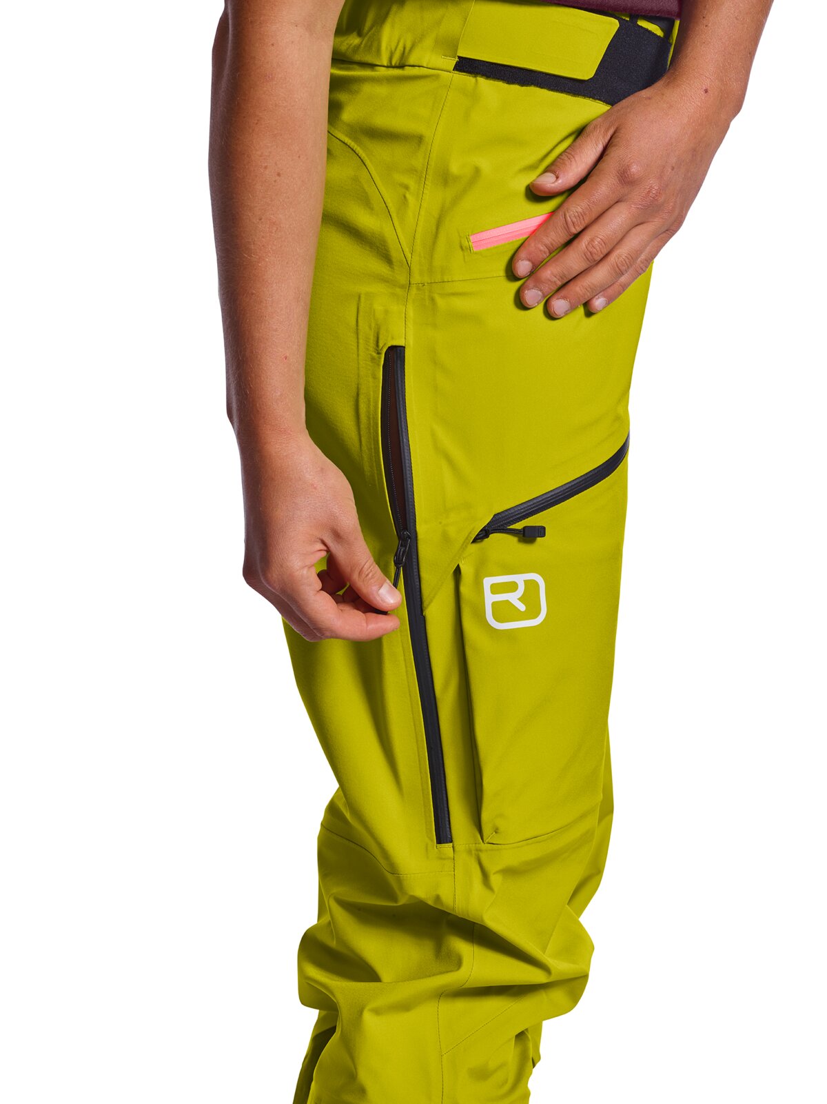 Ortovox W 3L Deep Shell Pants wild herbs 5