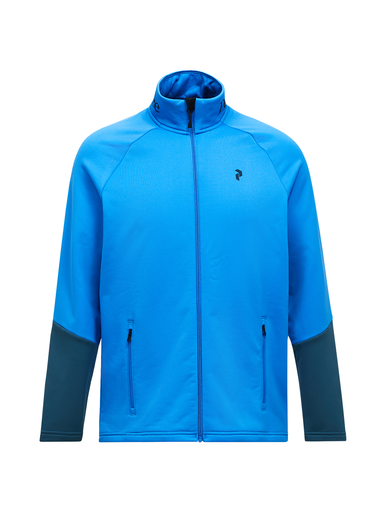 PeakPerformance Rider Essential Zip Jacket azure ascent/meadow moss 5