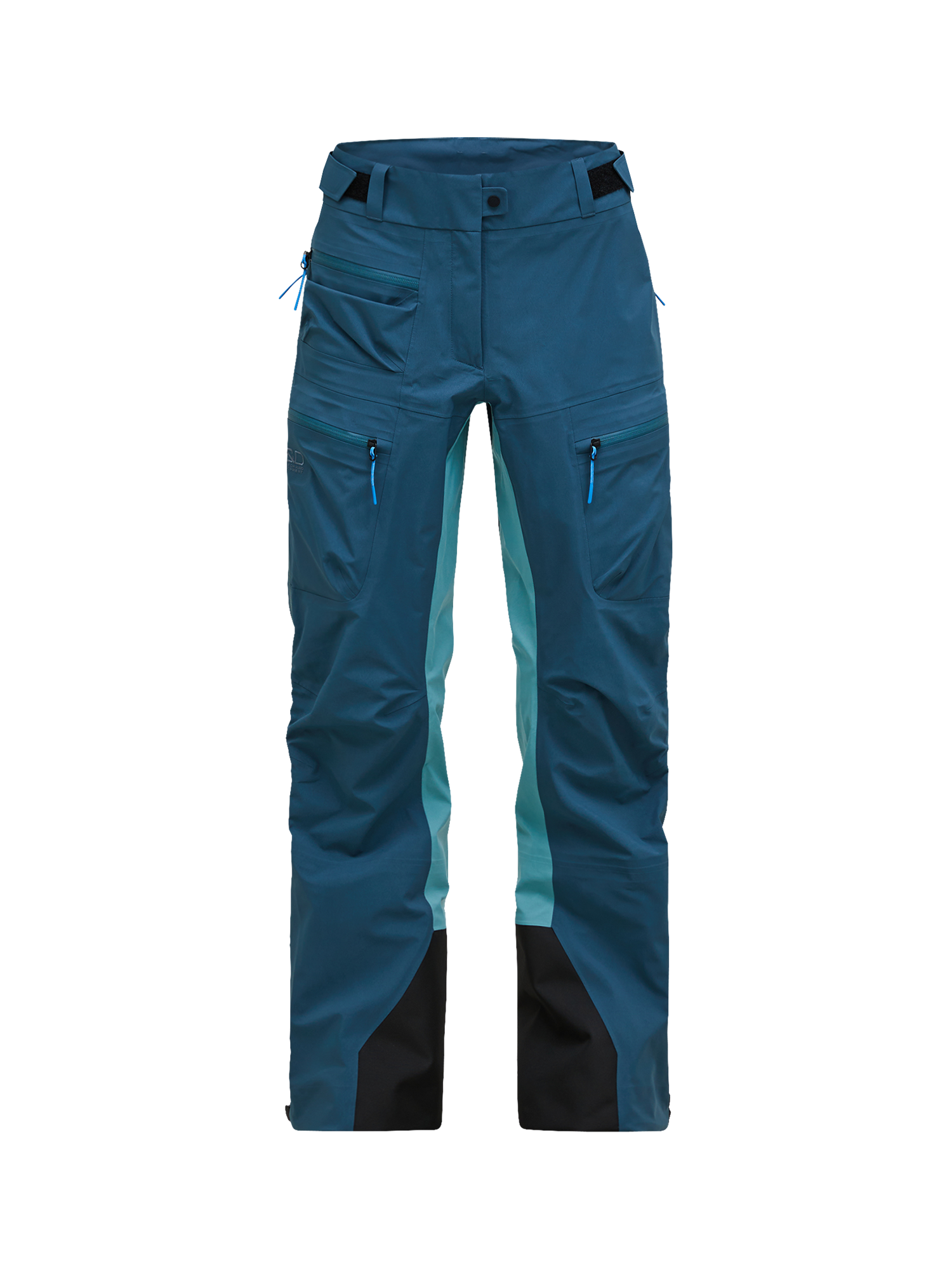 PeakPerformance W Vislight GTX C-Knit 3L Pant mountain lake/deluded vision 5