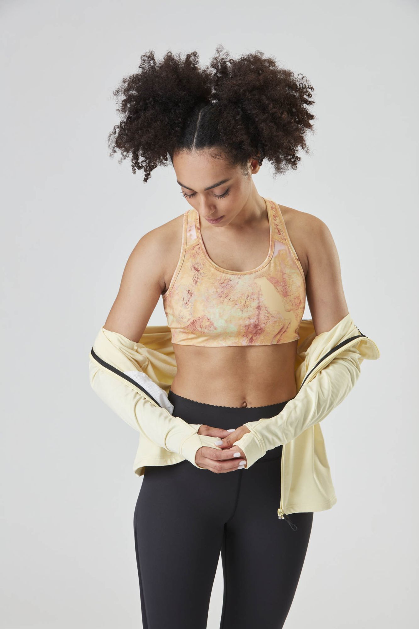 Picture W Avasa Printed Bra geology cream cream 5