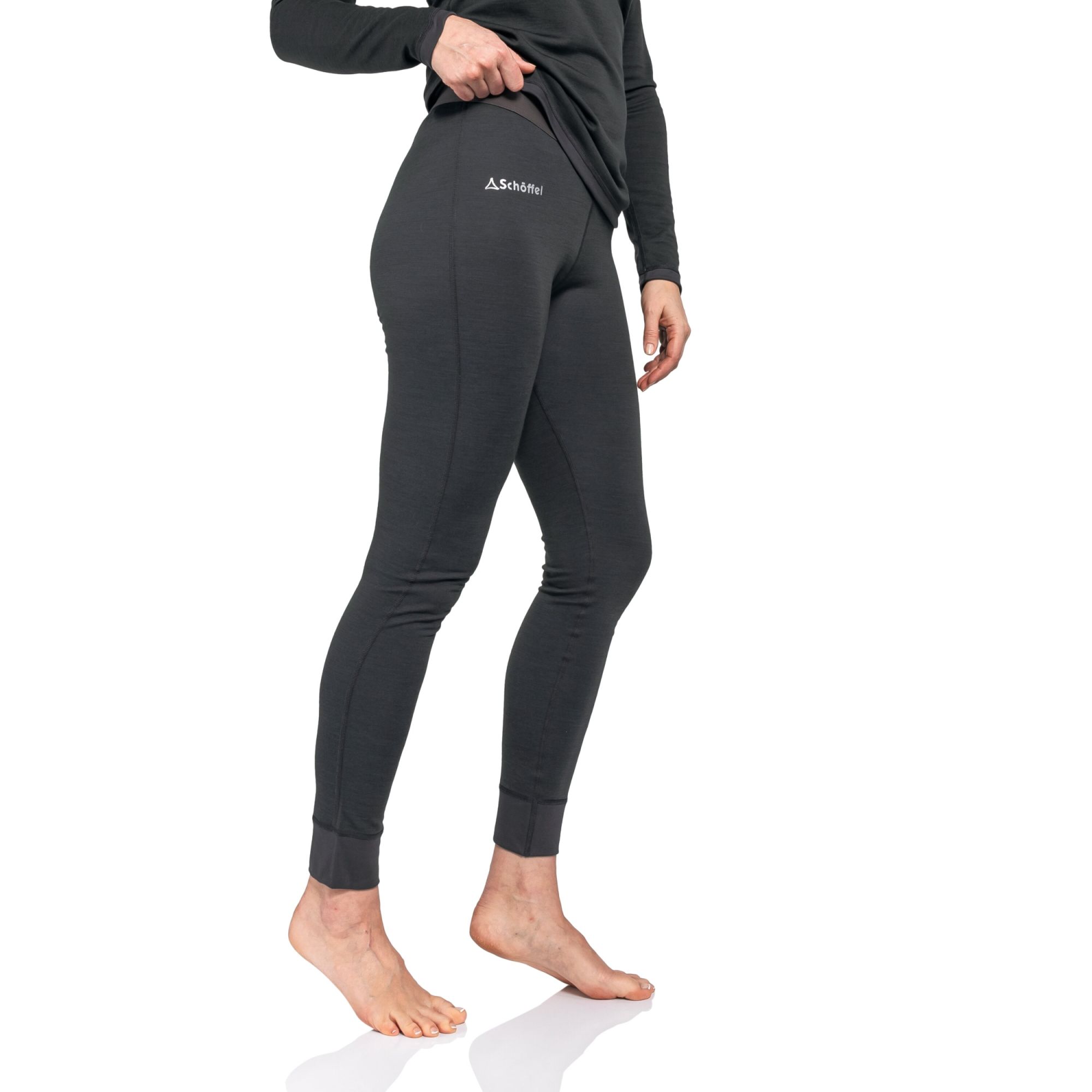 Merino W Sports Pants long pirate black 5