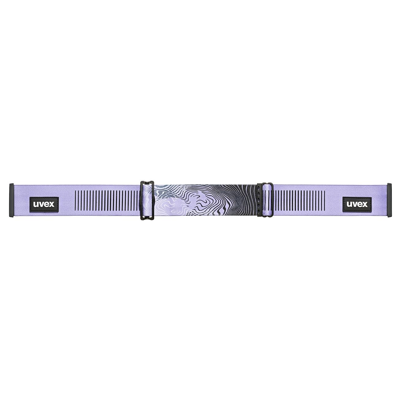 Uvex Epic Attract black/lavender-yellow lavender 5