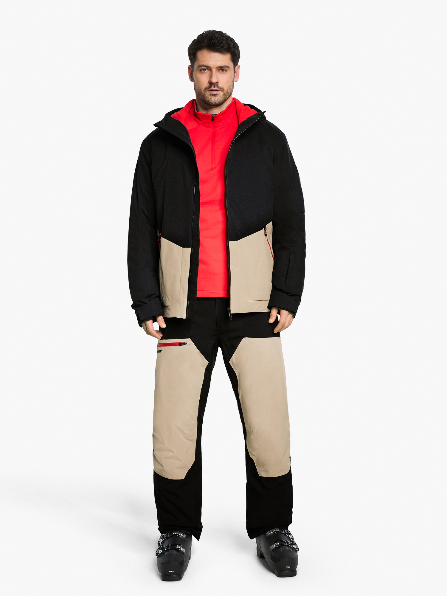 Ziener Tiffan Pants sandstone/black 5