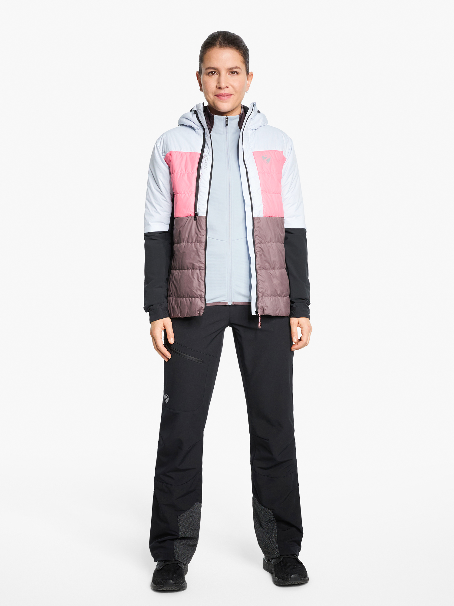 Ziener W Jacaro Midlayer dusty violet 5