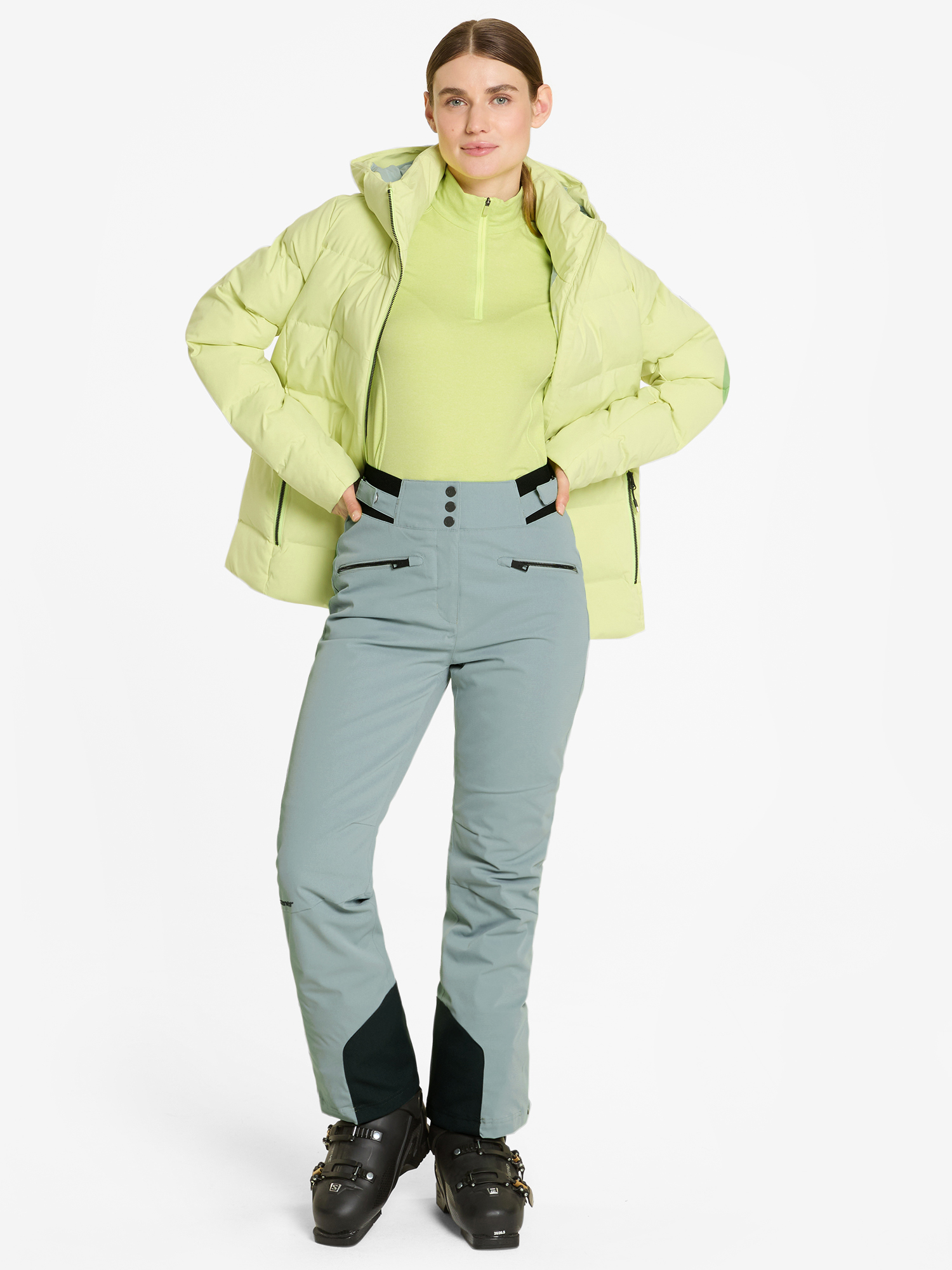 Ziener W Tilla Pants green frost green 5