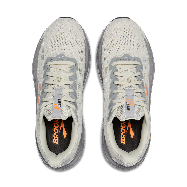 Brooks Ghost 17 GTX smoke/primer grey/orange 6