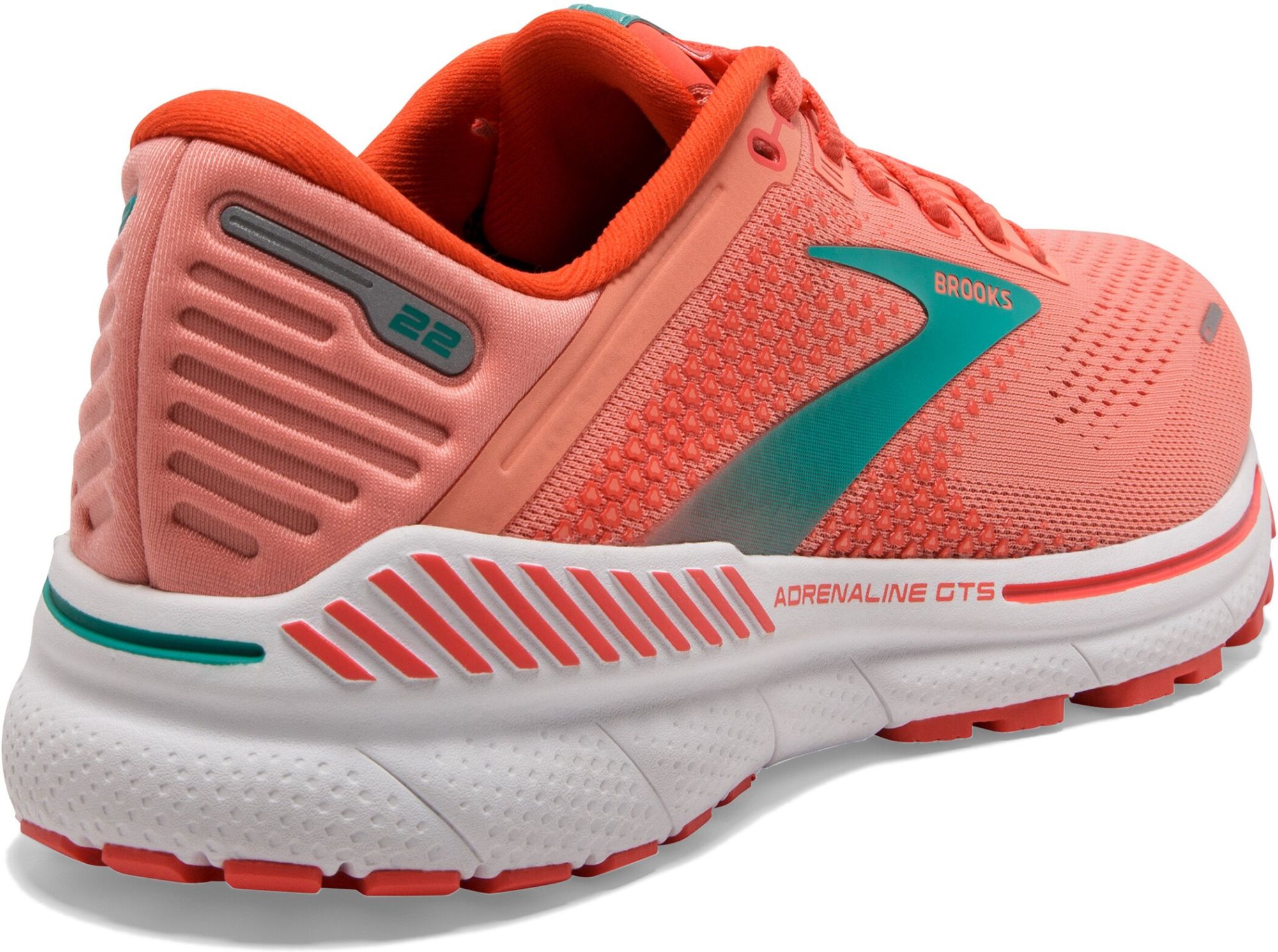Brooks W Adrenaline GTS 22 coral/latigo bay/white coral 6