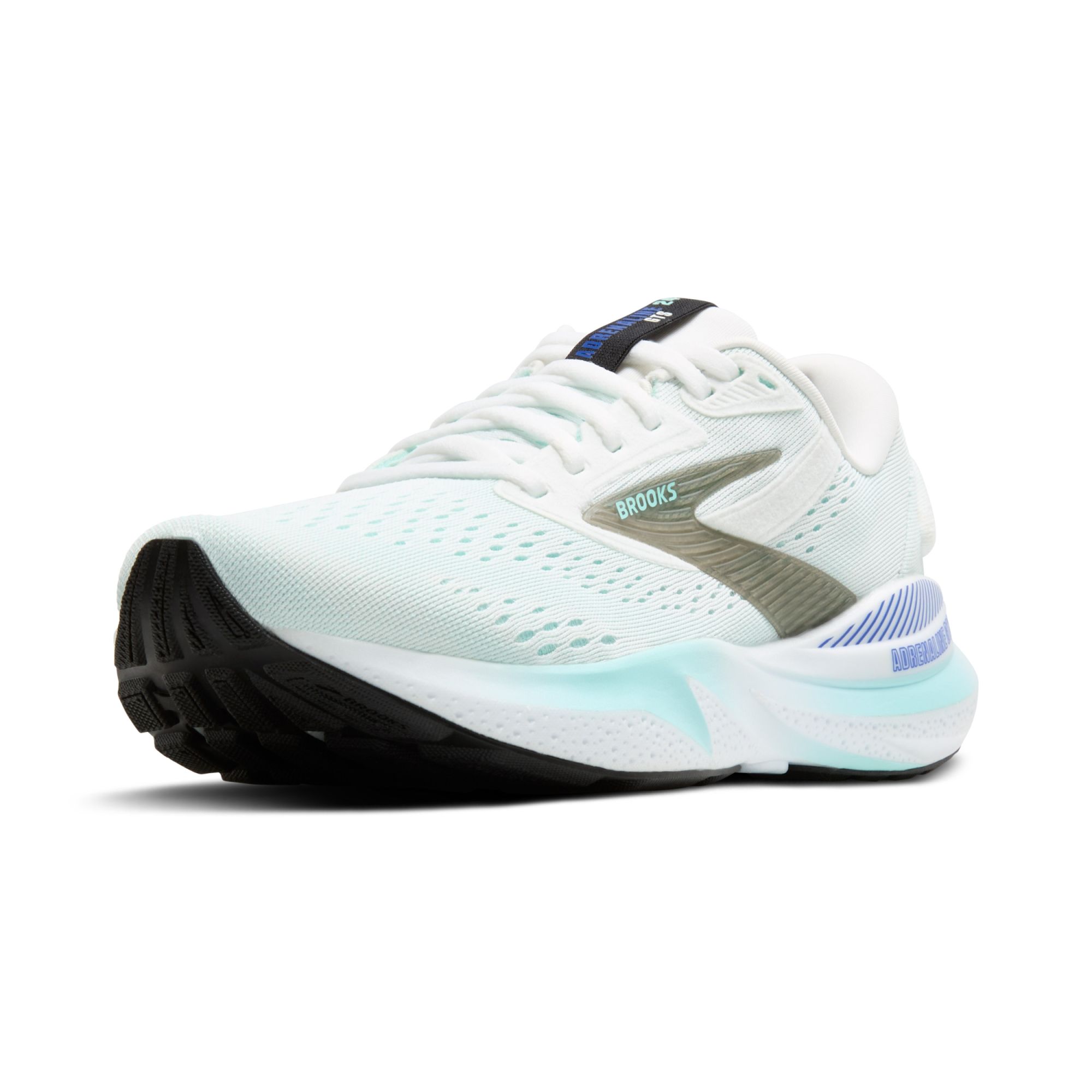 Brooks W Adrenaline GTS 24 white/limpet shell/amparo white 6