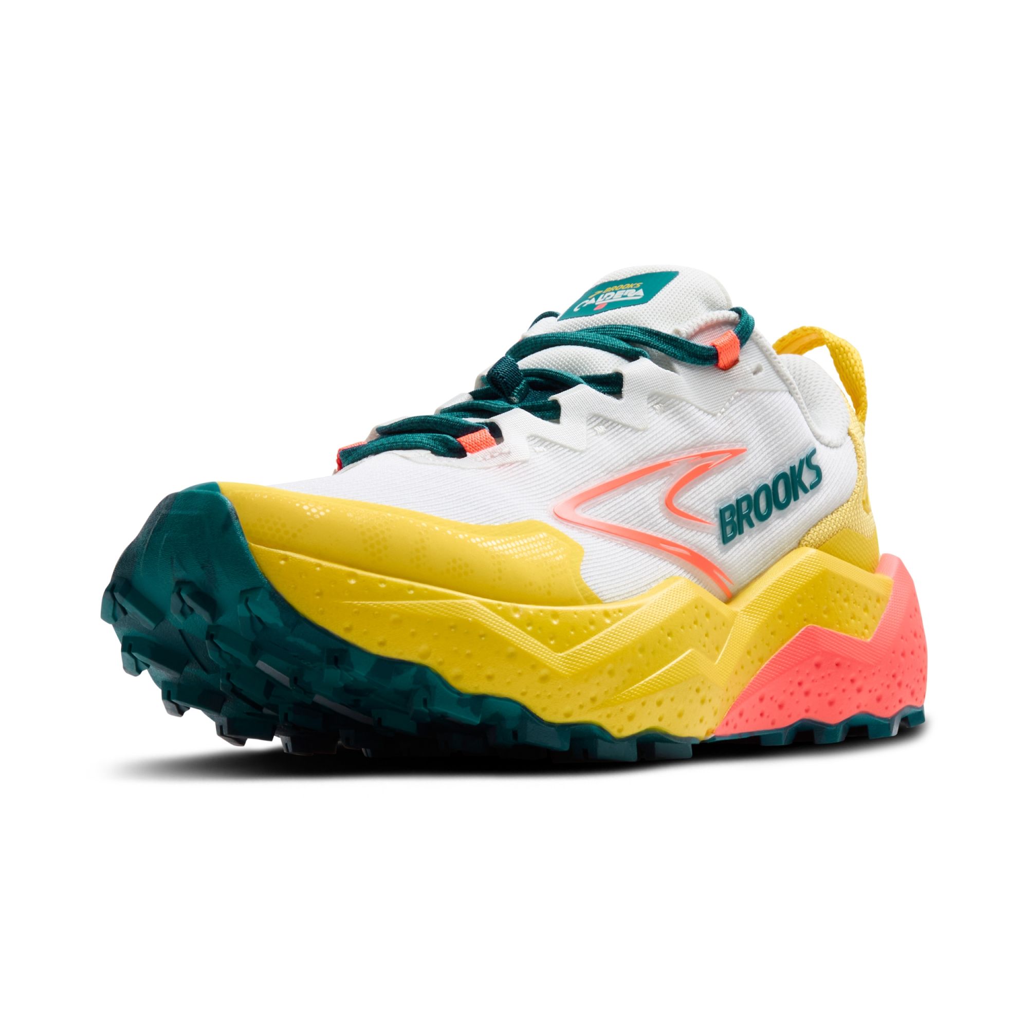 Brooks W Caldera 8 bit of blue/quince/flame quince 6