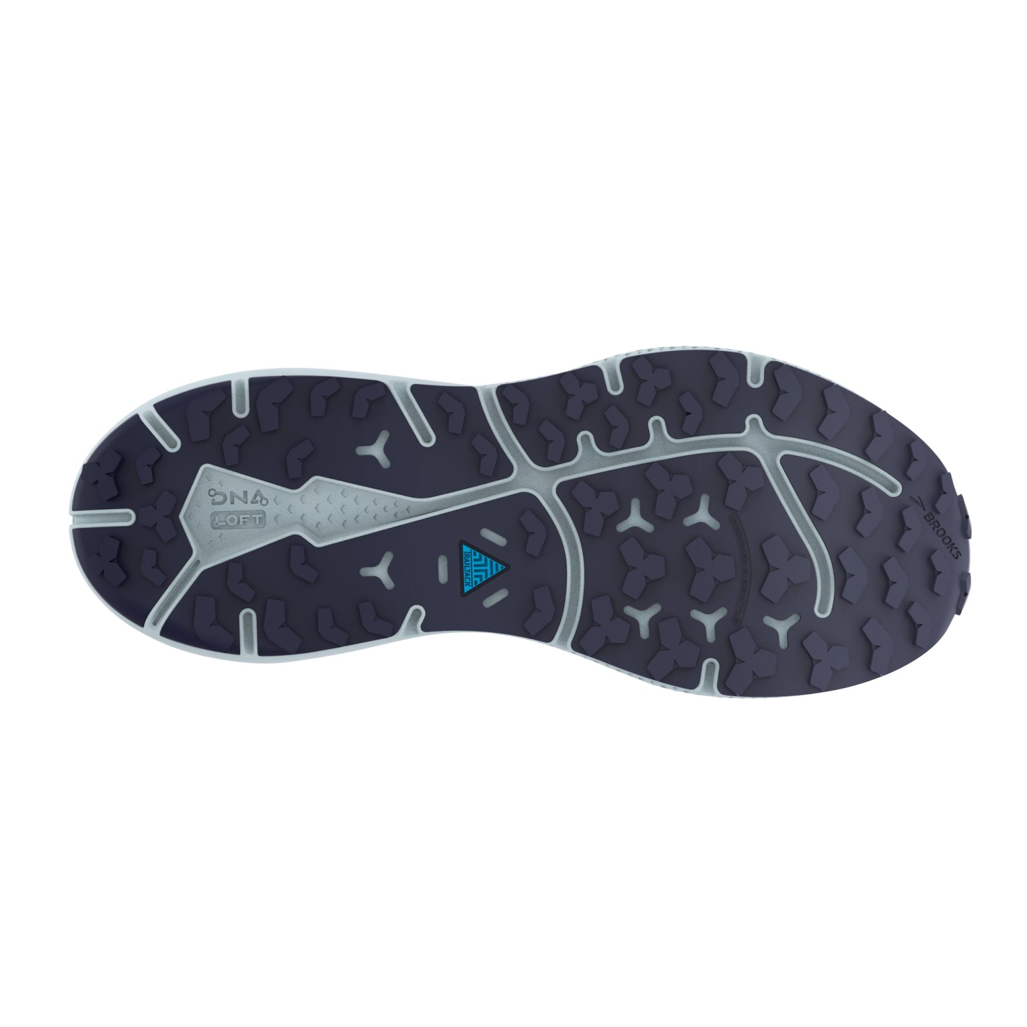 Brooks W Divide 4 GTX black/blackened pearl/purple black/black 6