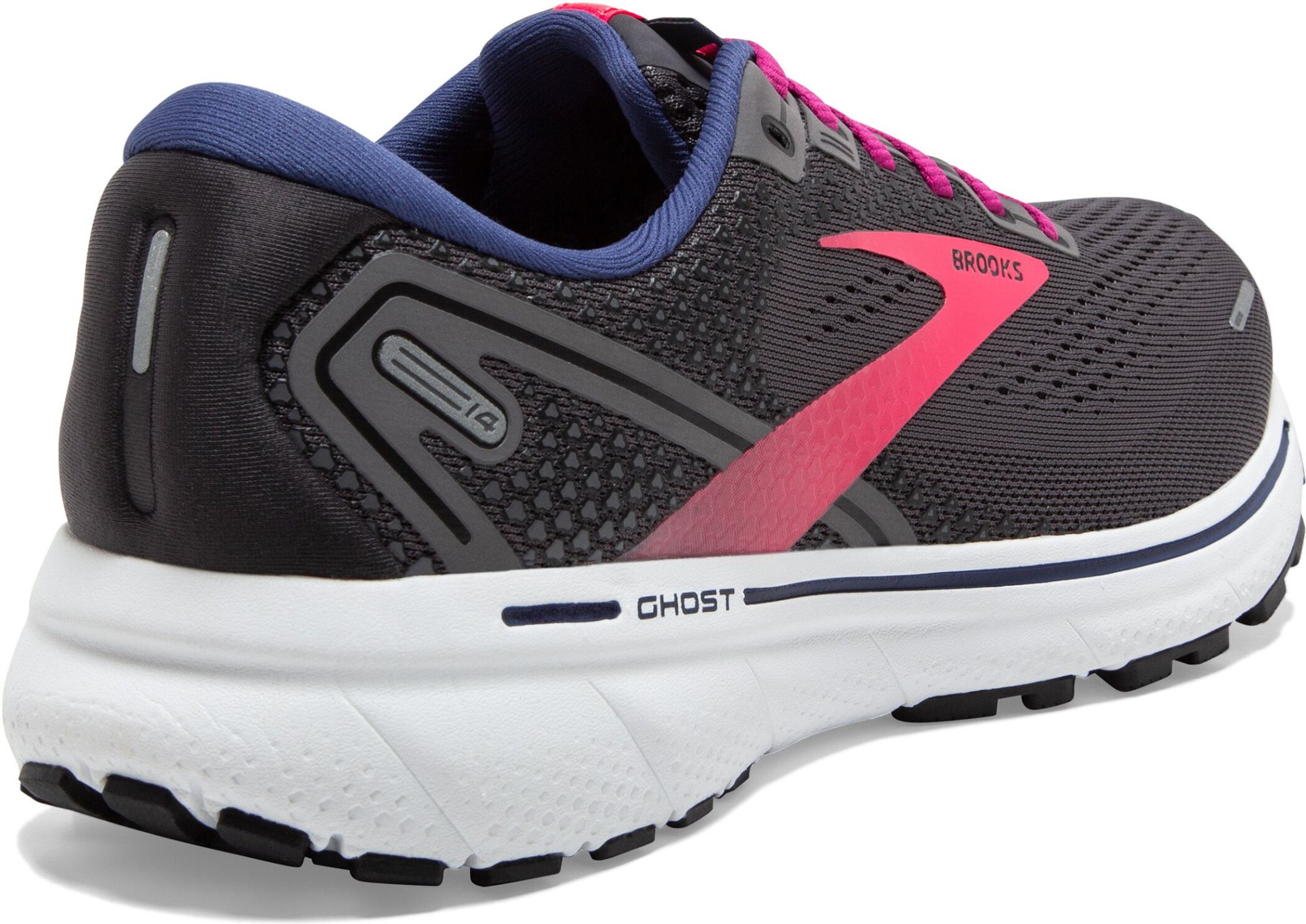 Brooks W Ghost 14 pearl/black/pink black 6