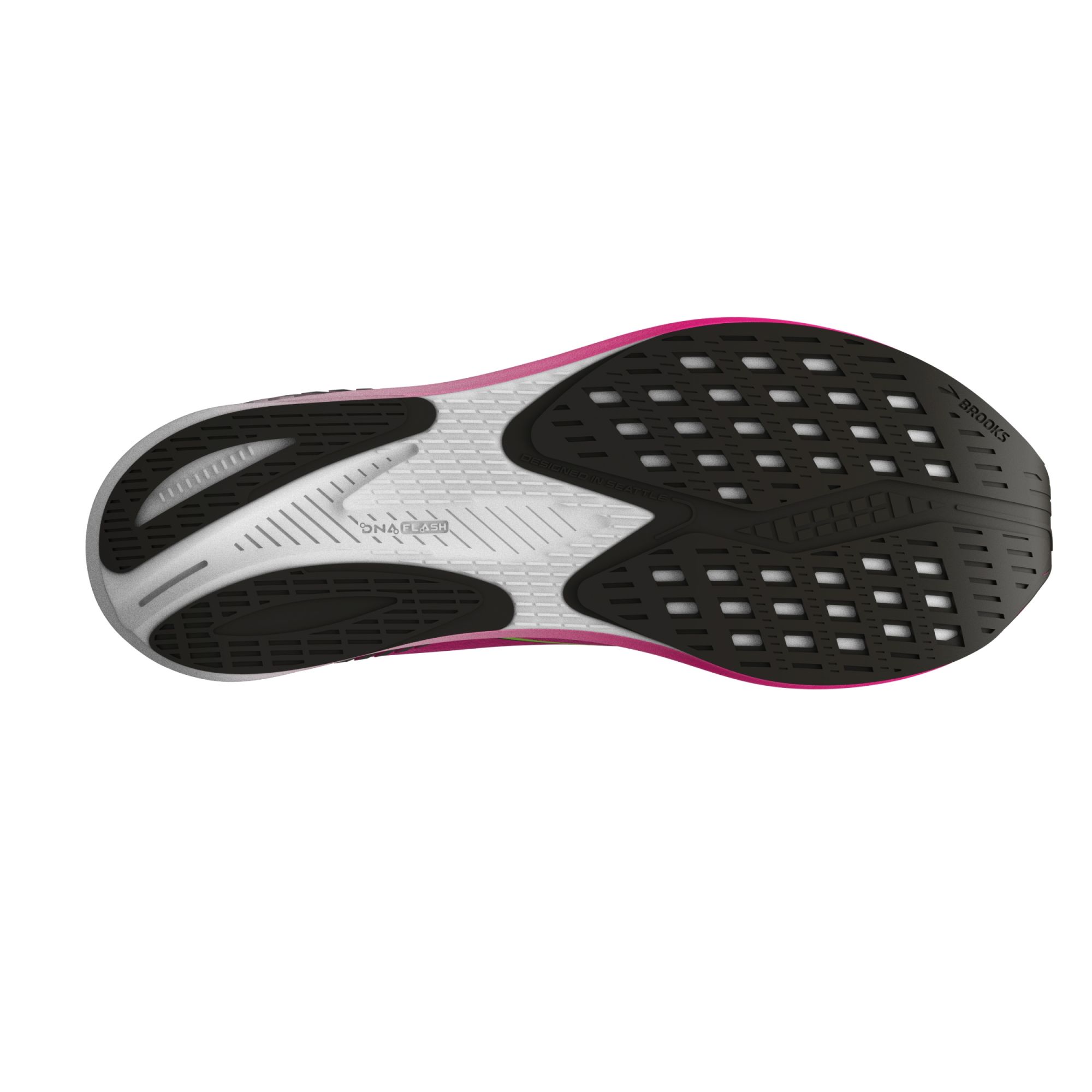 Brooks W Hyperion GTS pink glo/green/black green 6