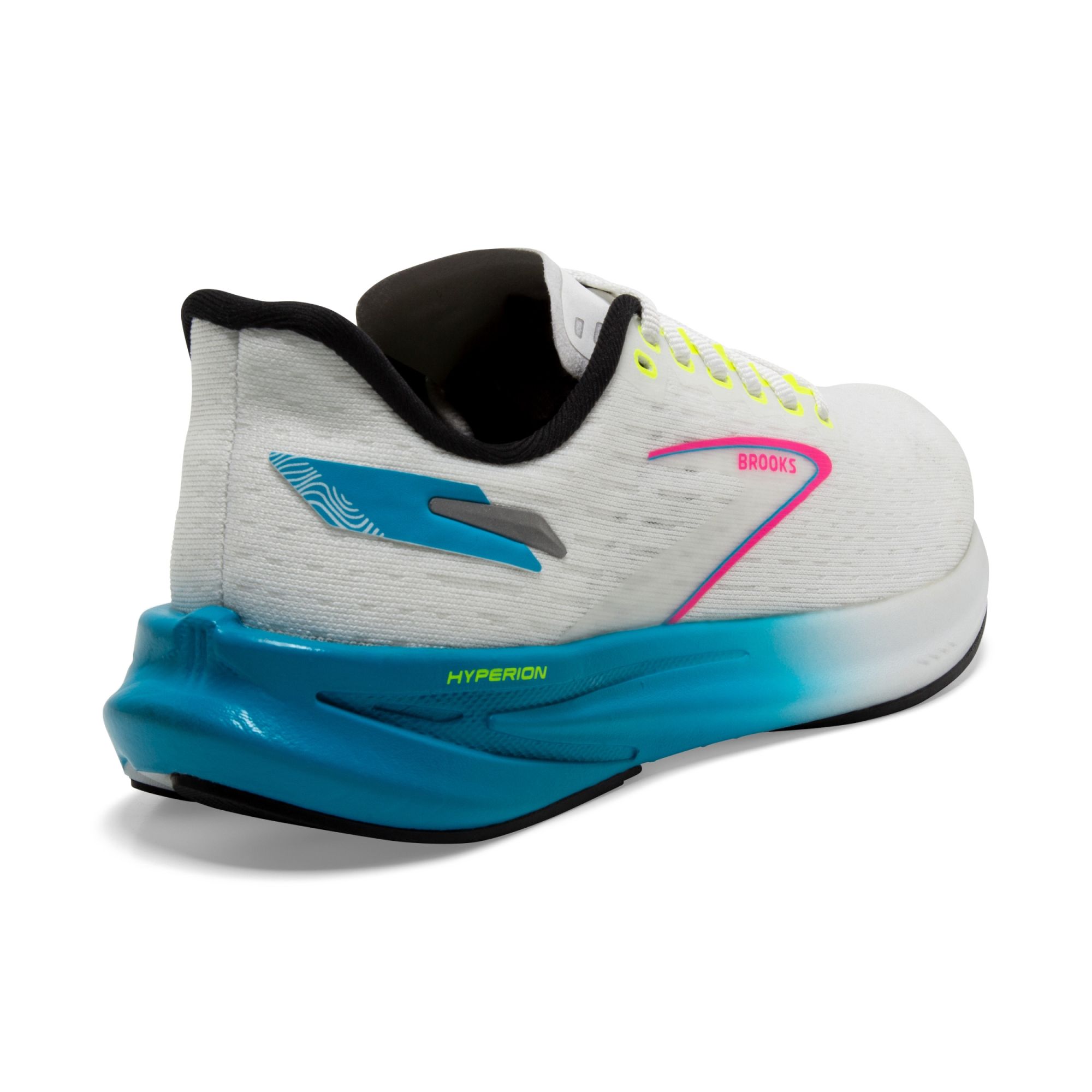 Brooks W Hyperion white/blue/pink white 6