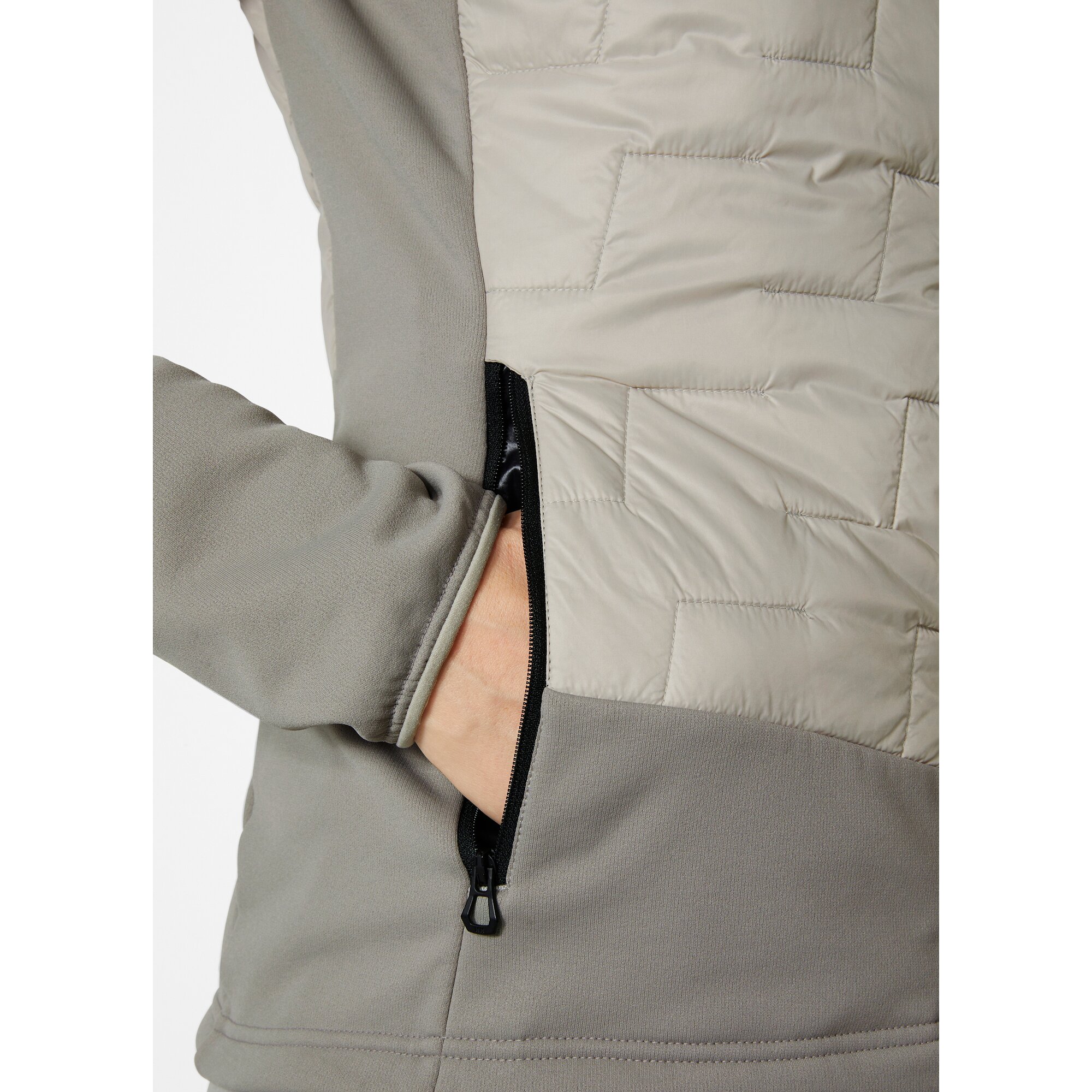 Helly Hansen W Lifaloft Hybrid Insulator Jacket mellow grey grey 6