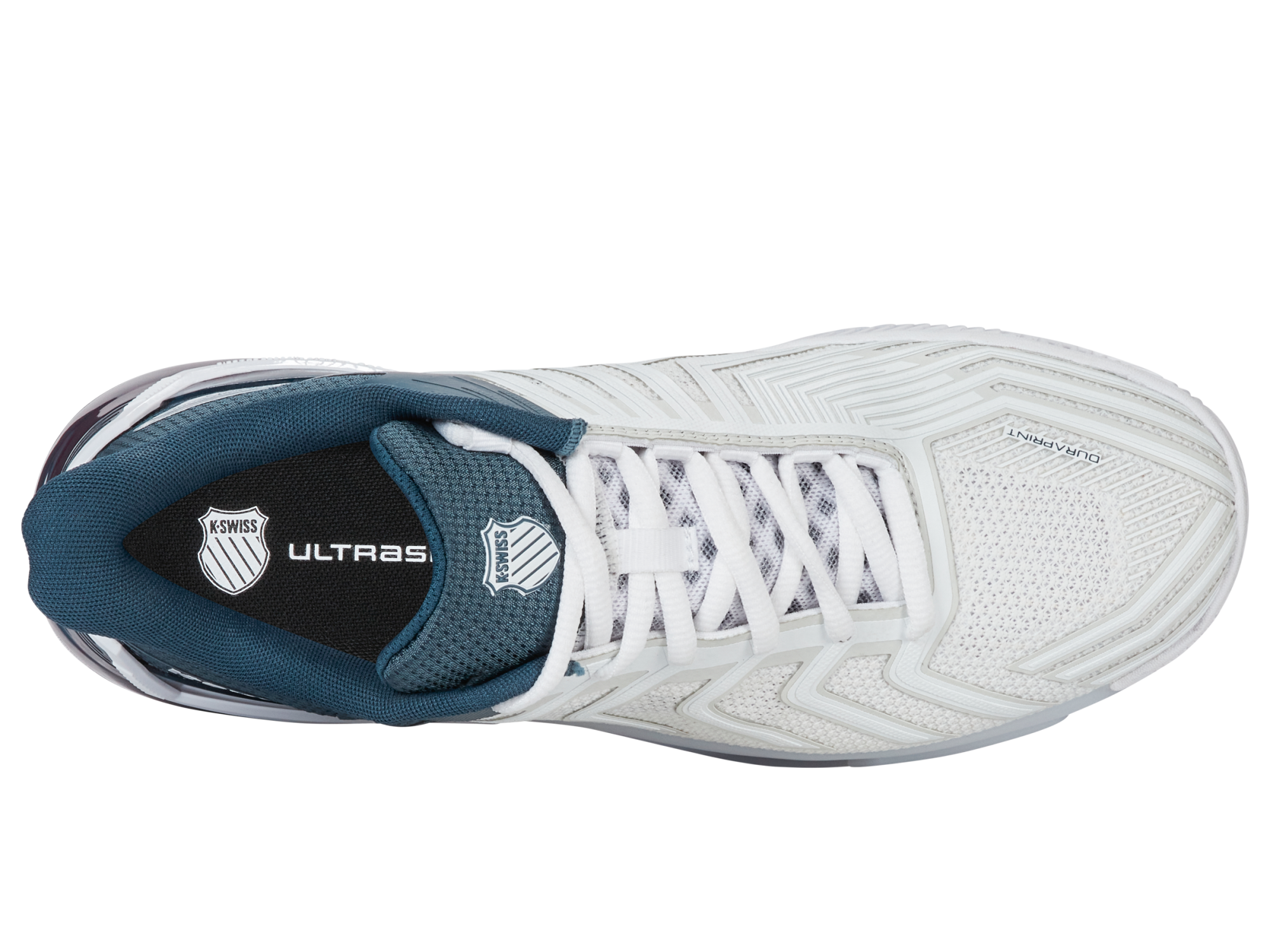 K-Swiss Ultrashot 4 Clay white/stargazer/neon blaze Blaze 6