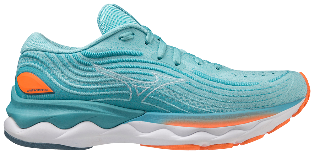 Mizuno W Wave Skyrise 4 antigua sand/white/light orange orange 6