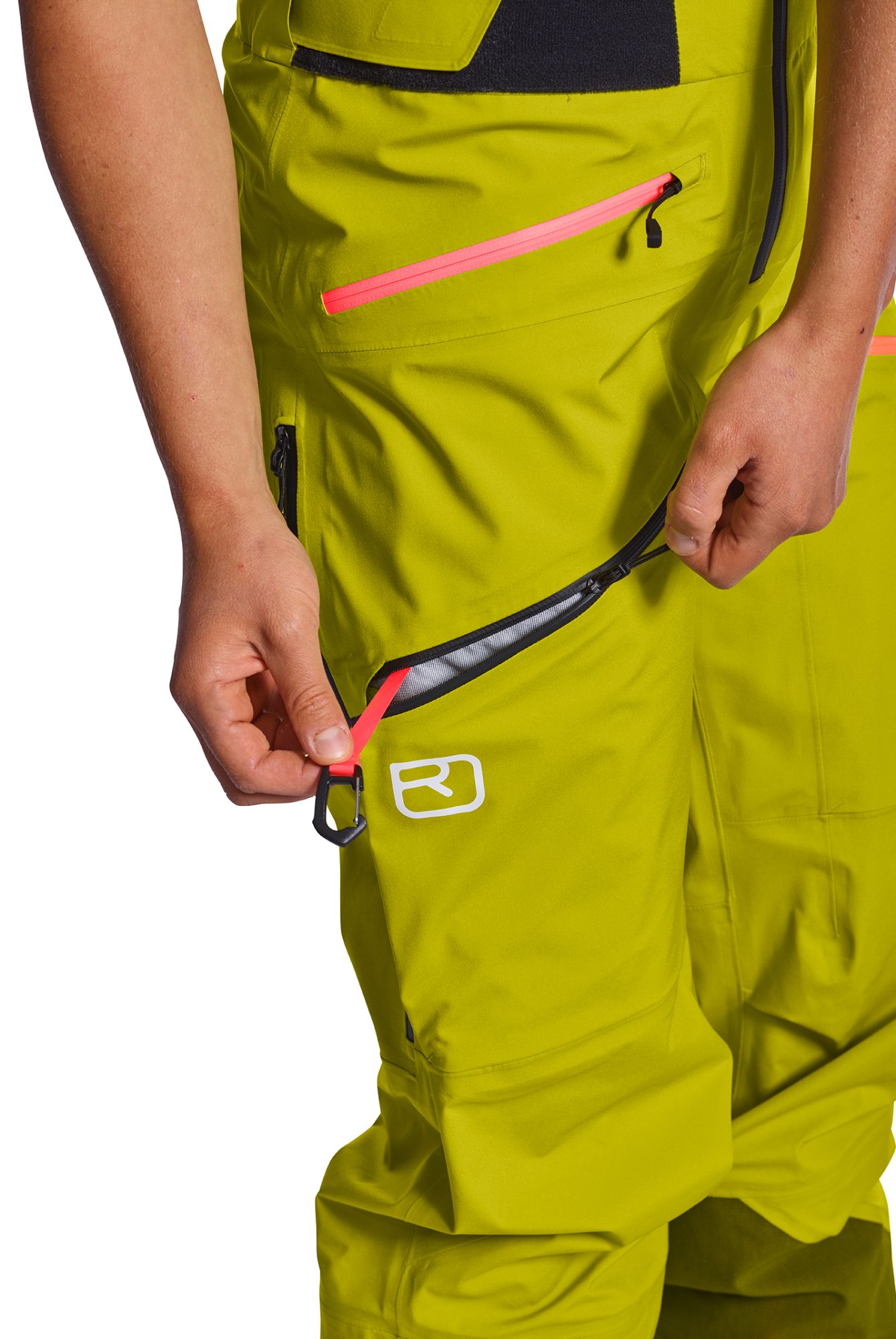 Ortovox W 3L Deep Shell Pants pacific green green 6