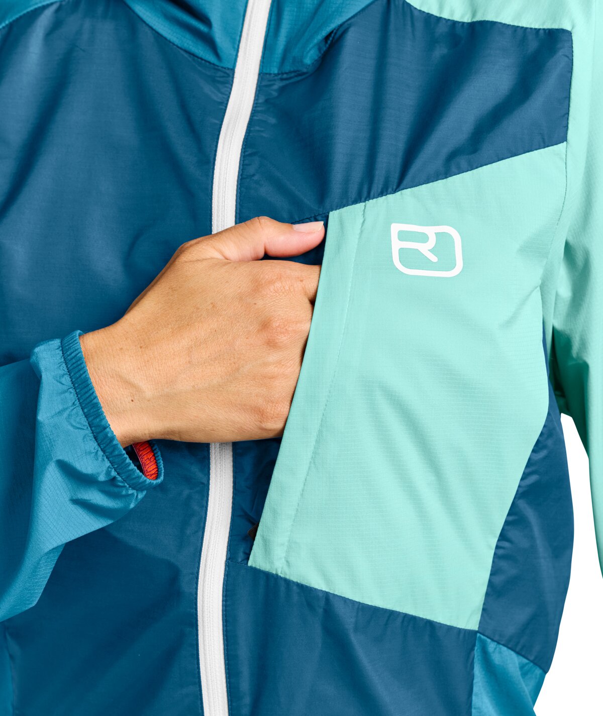 Ortovox W Windbreaker Jacket petrol blue petrol blue 6